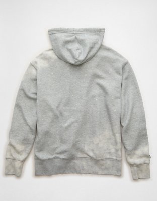 AE | Smiley® Graphic Fleece Full-Zip Sweatshirt | American Eagle