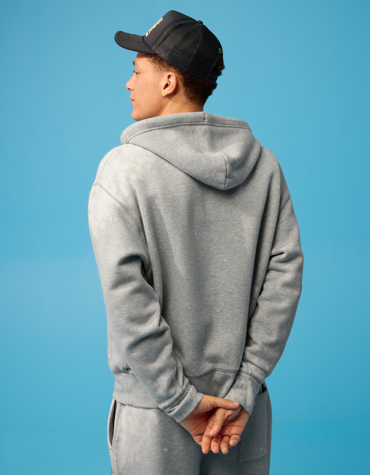 AE | Smiley Graphic Fleece Full-Zip Sweatshirt - image 3
