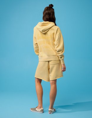 AE | Smiley® Graphic Fleece Full-Zip Sweatshirt | American Eagle