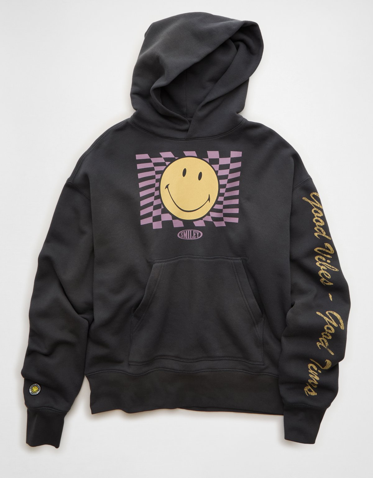 AE | Smiley Graphic Fleece Sweatshirt - image 3