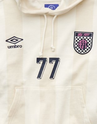 AE x Umbro Graphic Fleece Hoodie | American Eagle