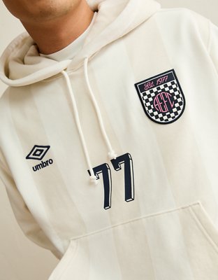 AE x Umbro Graphic Fleece Hoodie | American Eagle