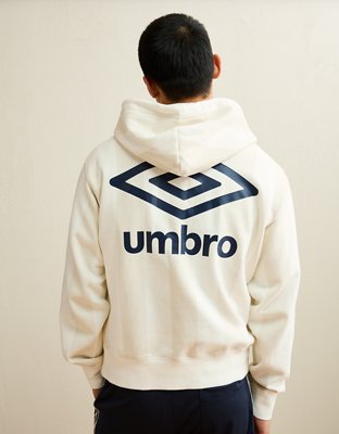 AE x Umbro Graphic Fleece Hoodie | American Eagle