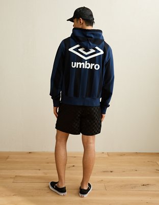 AE x Umbro Graphic Fleece Hoodie | American Eagle