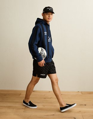 AE x Umbro Graphic Fleece Hoodie | American Eagle