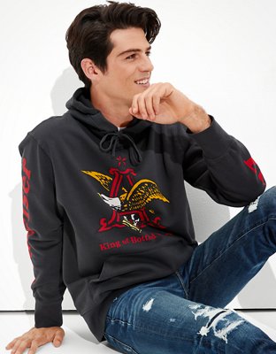 Tailgate Men's Budweiser Graphic Hoodie