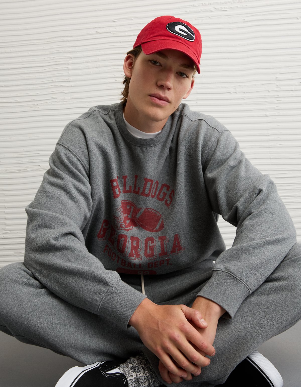 AE Georgia Bulldogs Graphic Sweatshirt - image 5