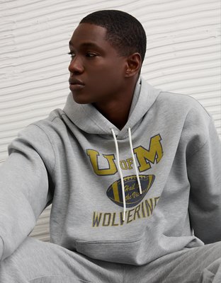 AE 24/7 Michigan Wolverines Graphic Hoodie