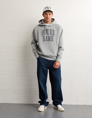 AE 24/7 Notre Dame Fighting Irish Graphic Hoodie | American Eagle