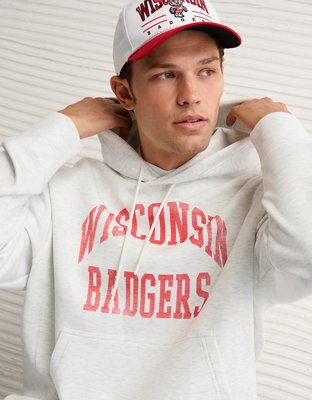 AE 24/7 Wisconsin Badgers Graphic Hoodie
