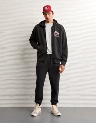 NFL San Francisco 49ers Graphic Zip-Up Hoodie | American Eagle