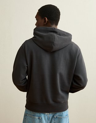 Мужское худи American Eagle AE Laidback Luxe Tennessee Volunteers Graphic, цвет: Оникс чёрный — фото 2