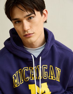 AE Laidback Luxe Michigan Wolverines Graphic Hoodie