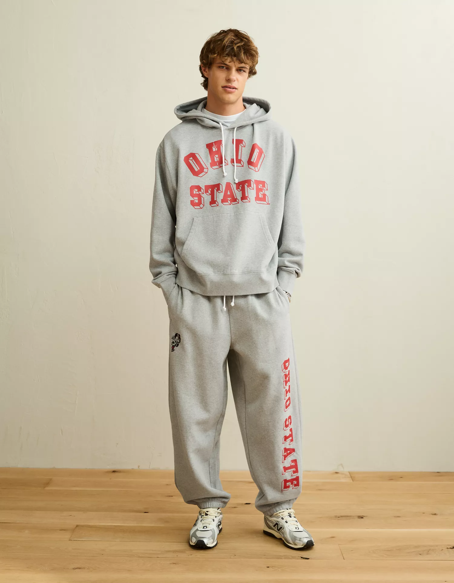 AE Laidback Luxe Ohio State Buckeyes Graphic Hoodie - thumbnail 4