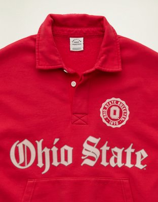 AE Ohio State Buckeyes Graphic Rugby Sweatshirt