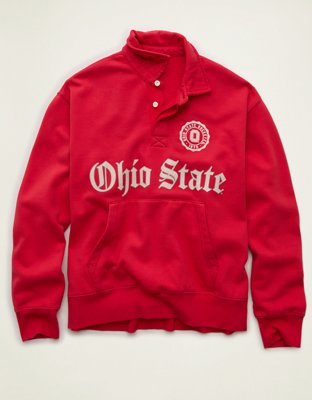 AE Ohio State Buckeyes Graphic Rugby Sweatshirt