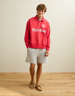 AE Ohio State Buckeyes Graphic Rugby Sweatshirt
