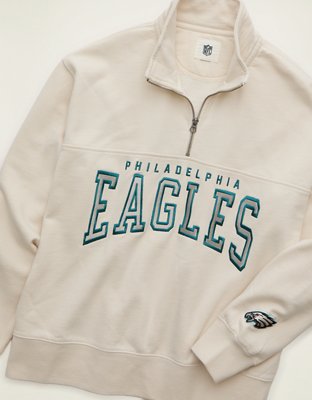 NFL Philadelphia Eagles Graphic Quarter-Zip Sweatshirt