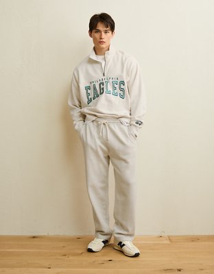 NFL Philadelphia Eagles Graphic Quarter-Zip Sweatshirt