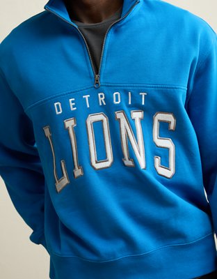 NFL Detroit Lions Graphic Quarter-Zip Sweatshirt