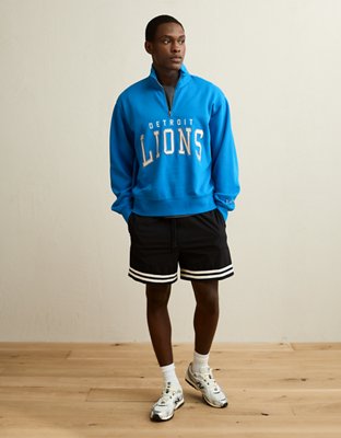NFL Detroit Lions Graphic Quarter-Zip Sweatshirt