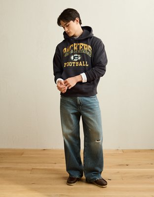 NFL Laidback Luxe Green Bay Packers Graphic Hoodie