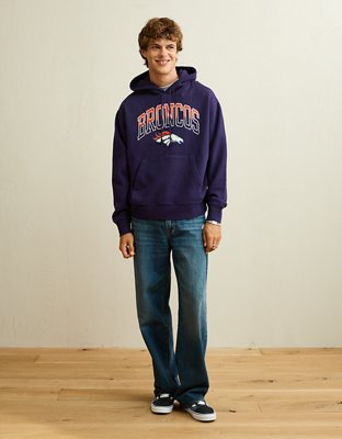 NFL Laidback Luxe Denver Broncos Graphic Hoodie