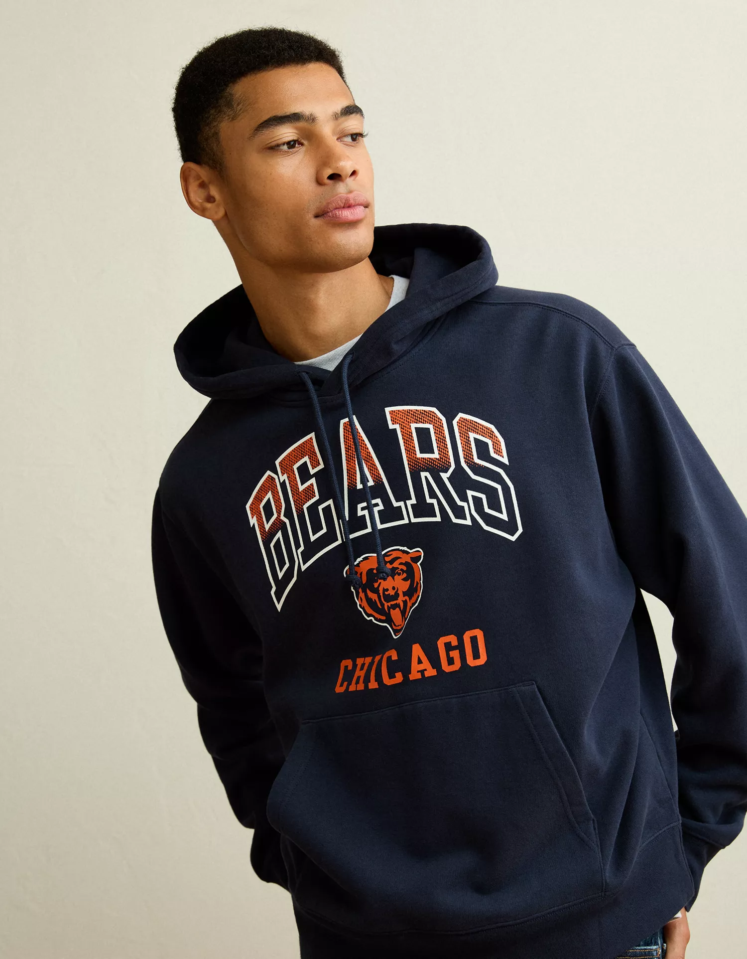 NFL Laidback Luxe Chicago Bears Graphic Hoodie