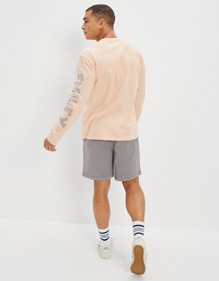 Мужские футболки American Eagle AE Smiley Long-Sleeve Graphic T-Shirt — фото 2
