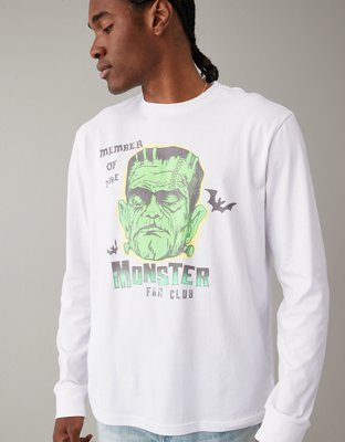 AE T-shirt Manga Larga con Gráfico de Logotipo