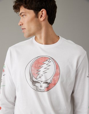 Мужские футболки American Eagle AE Grateful Dead Graphic Long-Sleeve T-Shirt — фото 4