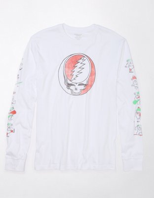 Мужские футболки American Eagle AE Grateful Dead Graphic Long-Sleeve T-Shirt — фото 6