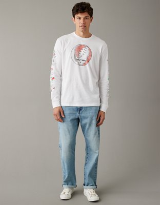 Мужские футболки American Eagle AE Grateful Dead Graphic Long-Sleeve T-Shirt — фото 2