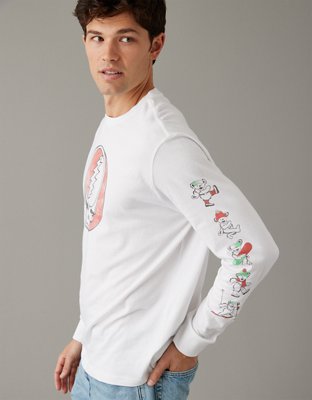 Мужские футболки American Eagle AE Grateful Dead Graphic Long-Sleeve T-Shirt — фото 5