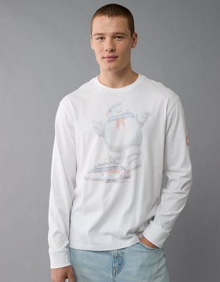 AE Ghostbusters Long-Sleeve Graphic T-Shirt