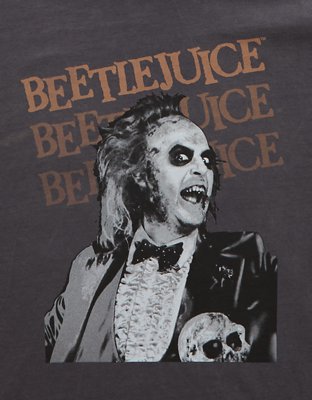 AE Beetlejuice Long-Sleeve Graphic T-Shirt