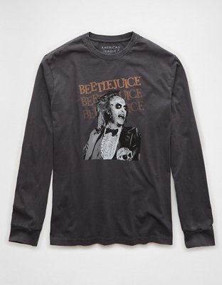 AE Beetlejuice Long-Sleeve Graphic T-Shirt