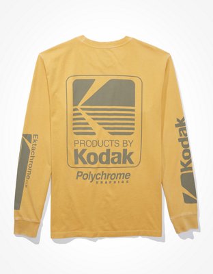 Мужские футболки American Eagle Tailgate Men's Long-Sleeve Kodak Graphic T-Shirt — фото 5