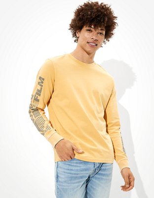 Мужские футболки American Eagle Tailgate Men's Long-Sleeve Kodak Graphic T-Shirt — фото 3