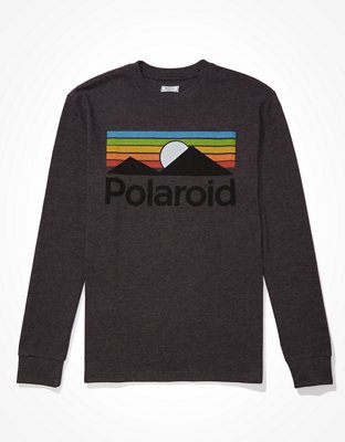 Tailgate Men's Polaroid Long-Sleeve Graphic T-Shirt