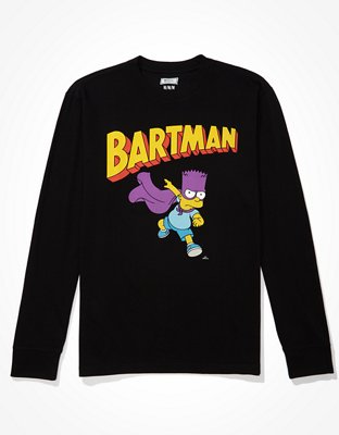 Мужские футболки American Eagle Tailgate Men's Bartman Long-Sleeve Graphic T-Shirt — фото 3