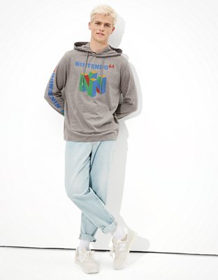Мужские худи American Eagle Tailgate Men's Nintendo Graphic Tee — фото 2