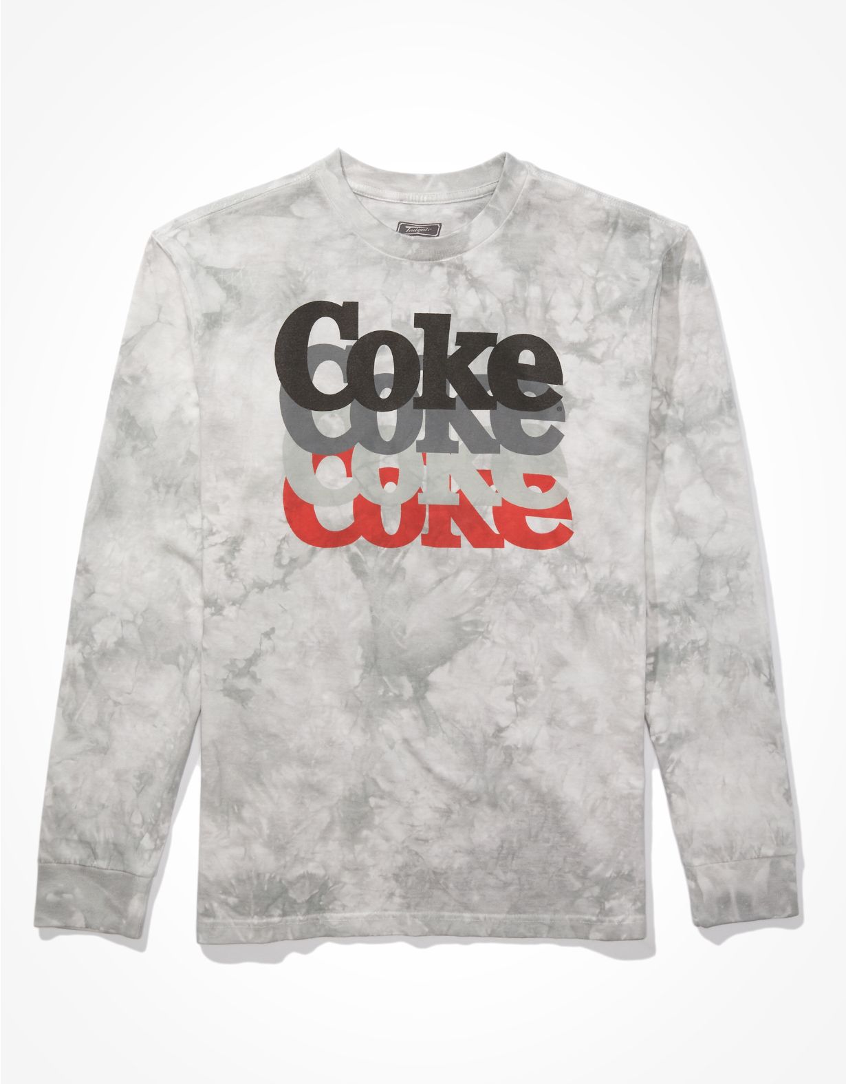 Tailgate Men's Coke Long-Sleeve Graphic T-Shirt