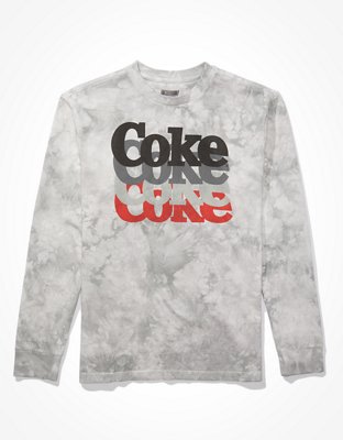 Tailgate Men's Coke Long-Sleeve Graphic T-Shirt