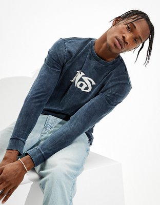 Мужские футболки American Eagle Tailgate Men's Nas Long-Sleeve Graphic T-Shirt — фото 5
