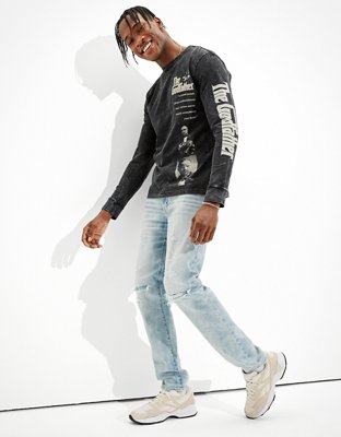 Мужские футболки American Eagle Tailgate Men's The Godfather Long-Sleeve Graphic T-Shirt — фото 4