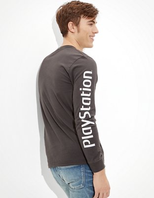 Мужские футболки American Eagle PlayStation™ Inspired Collection Men's Long-Sleeve Graphic T-Shirt — фото 3