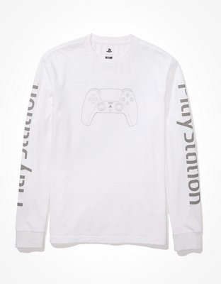 playstation shirt white