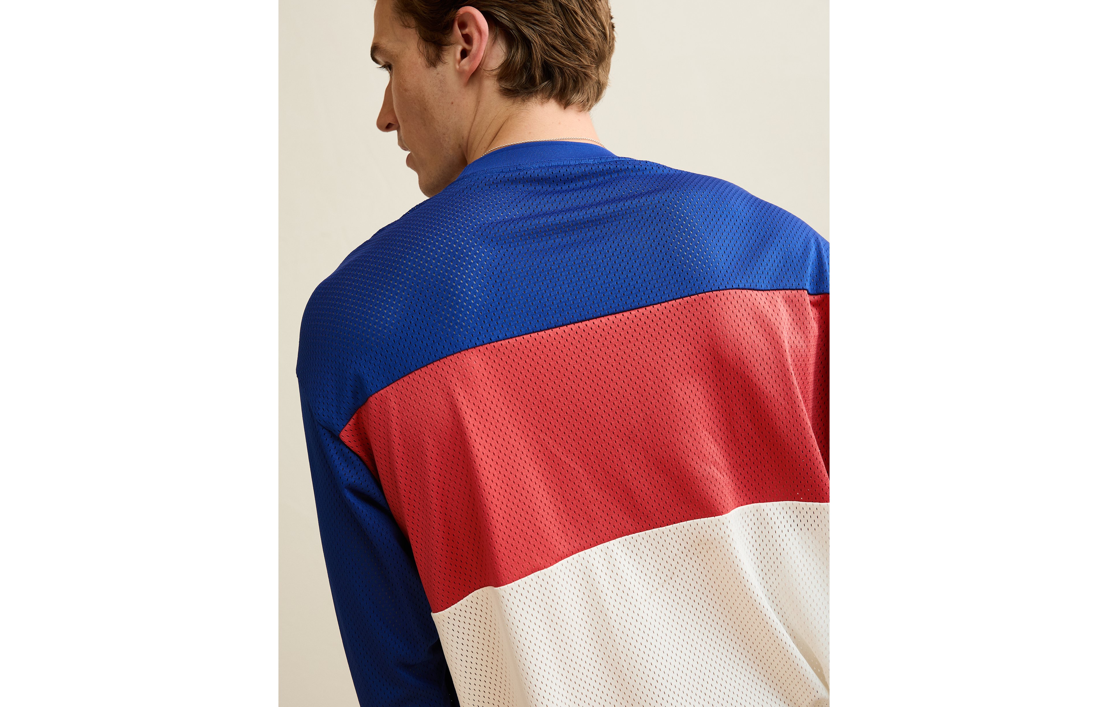 AE Boxy Fit Honda Long-Sleeve Mesh T-Shirt