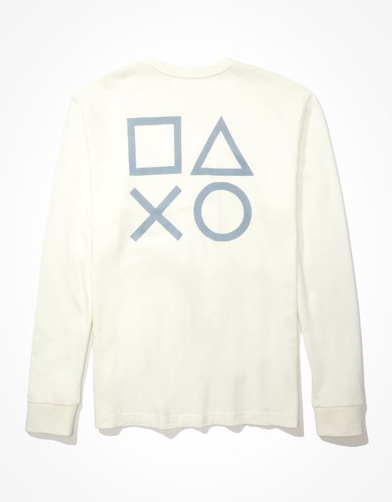 Tailgate Men's PlayStation Long-Sleeve Graphic T-Shirt